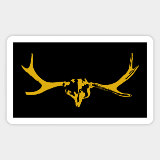 Antlers Yellow Magnet